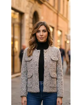 Garde-robe - Gilet - Taupe