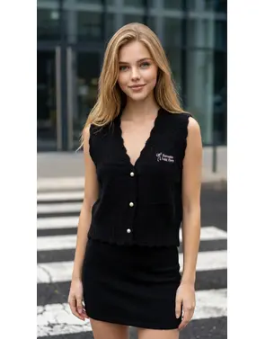 Garde-robe - Gilet - Zwart