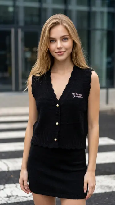 Garde-robe - Gilet - Zwart