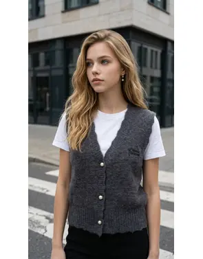 Garde-robe - Gilet - Grijs