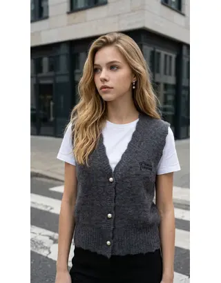 Garde-robe - Gilet - Grijs