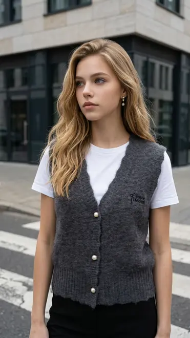 Garde-robe - Gilet - Grijs
