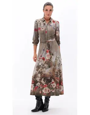 K-design - Lang kleed - Beige