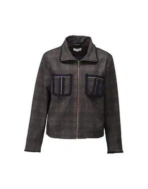 K-design - Jas - Zwart-bruin