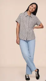 Free/quent - Blouse - Bruin