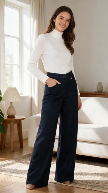 Amelie &amp; Amelie - Lange Broek - Marine