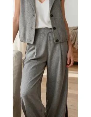 Amelie &amp; Amelie - Lange Broek - Taupe