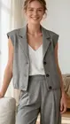 Amelie & Amelie - body warmer - Taupe