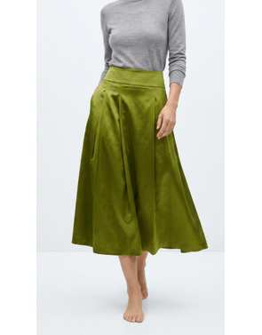 Senso - Halflange Rok - Groen