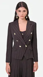 Rinascimento - Blazer - Donker bruin