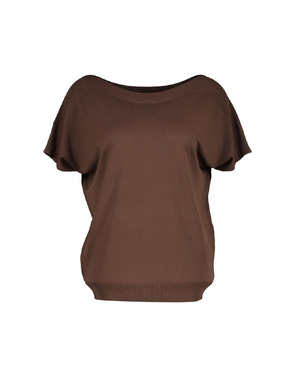 Amelie &amp; Amelie - T-shirt - Donker bruin