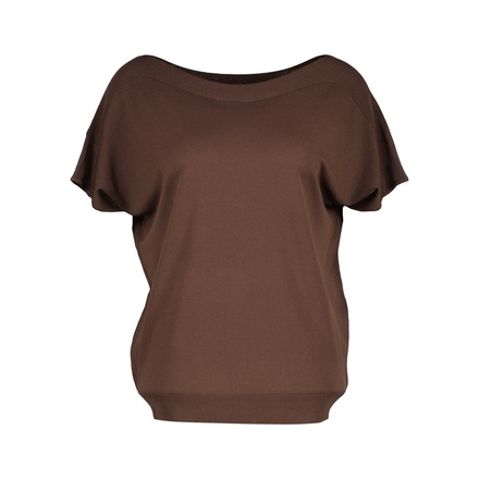 Amelie &amp; Amelie - T-shirt - Donker bruin