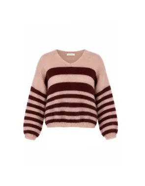 Amelie &amp; Amelie - Pull - Paars-roze