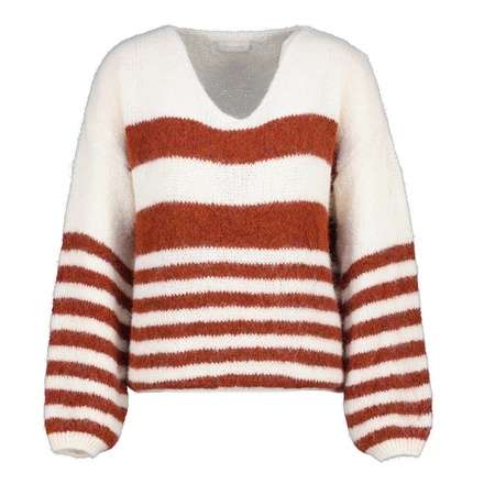 Amelie &amp; Amelie - Pull - Donker oranje