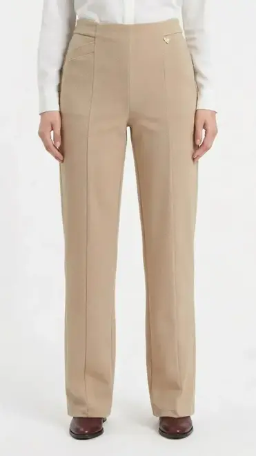 Amelie &amp; Amelie - Lange Broek - Ecru