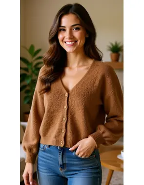 Amelie &amp; Amelie - Gilet - Camel