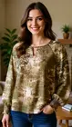 Amelie & Amelie - Blouse - Groen