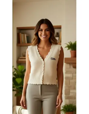 Garde-robe - Gilet - Beige