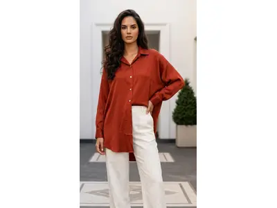 Garde-robe - Tuniek - Donker oranje