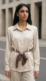 Garde-robe - Blouse - Beige