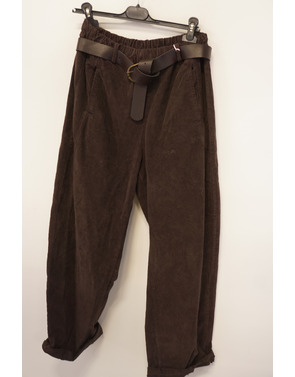 Garde-robe - Lange Broek - Donker bruin
