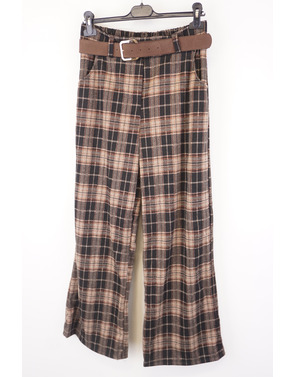 Garde-robe - Lange Broek - Zwart-beige