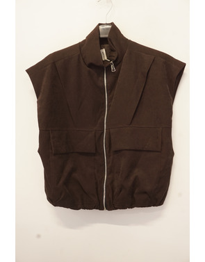 Garde-robe - Gilet - Donker bruin