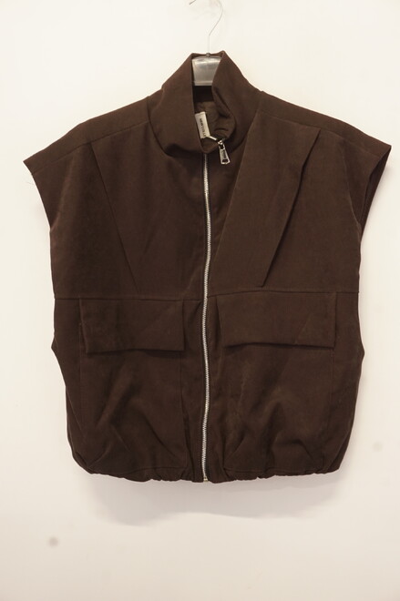 Garde-robe - Gilet - Donker bruin