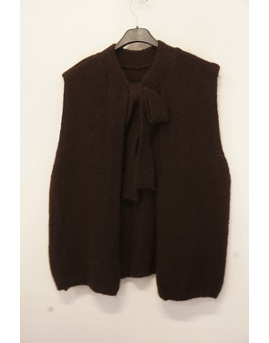 Garde-robe - Gilet - Donker bruin
