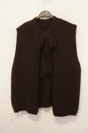 Garde-robe - Gilet - Donker bruin
