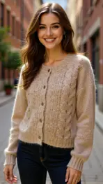 Garde-robe - Gilet - Taupe