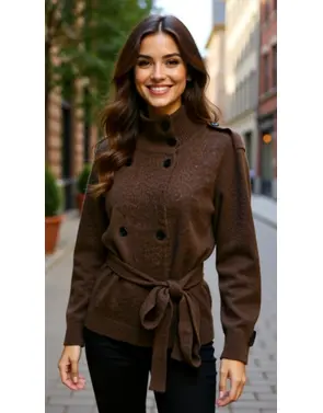 Garde-robe - Gilet - Donker bruin