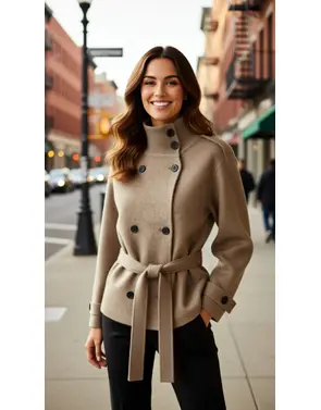 Garde-robe - Gilet - Taupe