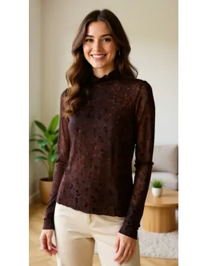 Garde-robe - Top - Donker bruin