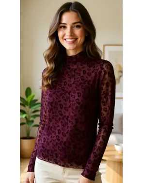 Garde-robe - Top - Bordeaux