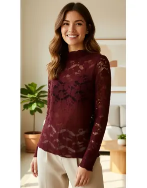 Garde-robe - Top - Bordeaux
