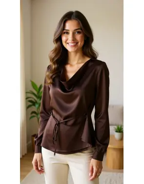 Garde-robe - Top - Donker bruin