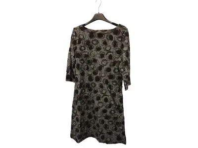 Garde-robe - Halflang Kleedje - Zwart-grijs