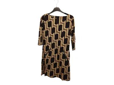 Garde-robe - Halflang Kleedje - Zwart-beige