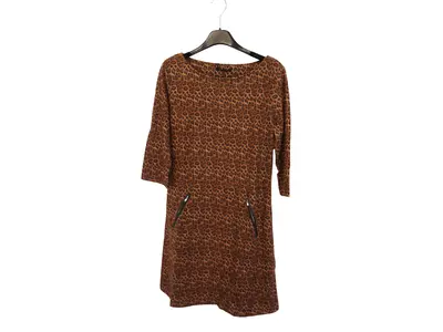 Garde-robe - Halflang Kleedje - Donker oranje