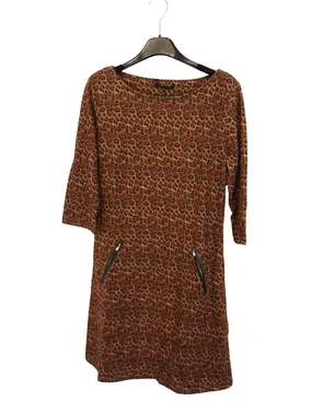 Garde-robe - Halflang Kleedje - Donker oranje