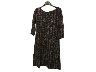 Garde-robe - Halflang Kleedje - Zwart-grijs