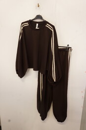 Garde-robe - 2-stuk - Donker bruin