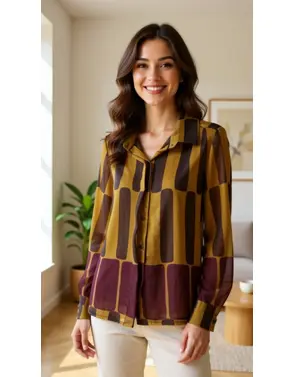 Garde-robe - Blouse - Oker