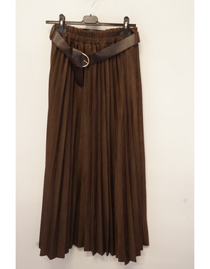 Garde-robe - Lange Rok - Donker bruin