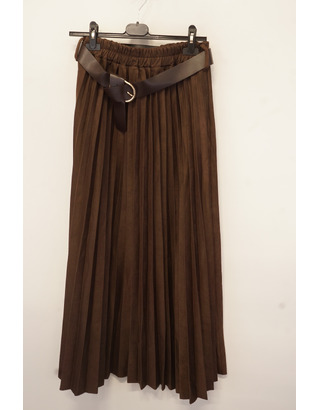 Garde-robe - Lange Rok - Donker bruin