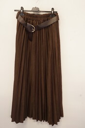 Garde-robe - Lange Rok - Donker bruin