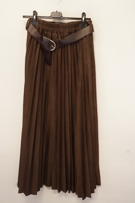 Garde-robe - Lange Rok - Donker bruin