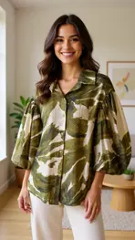 Garde-robe - Blouse - Groen