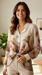 Garde-robe - Blouse - Ecru